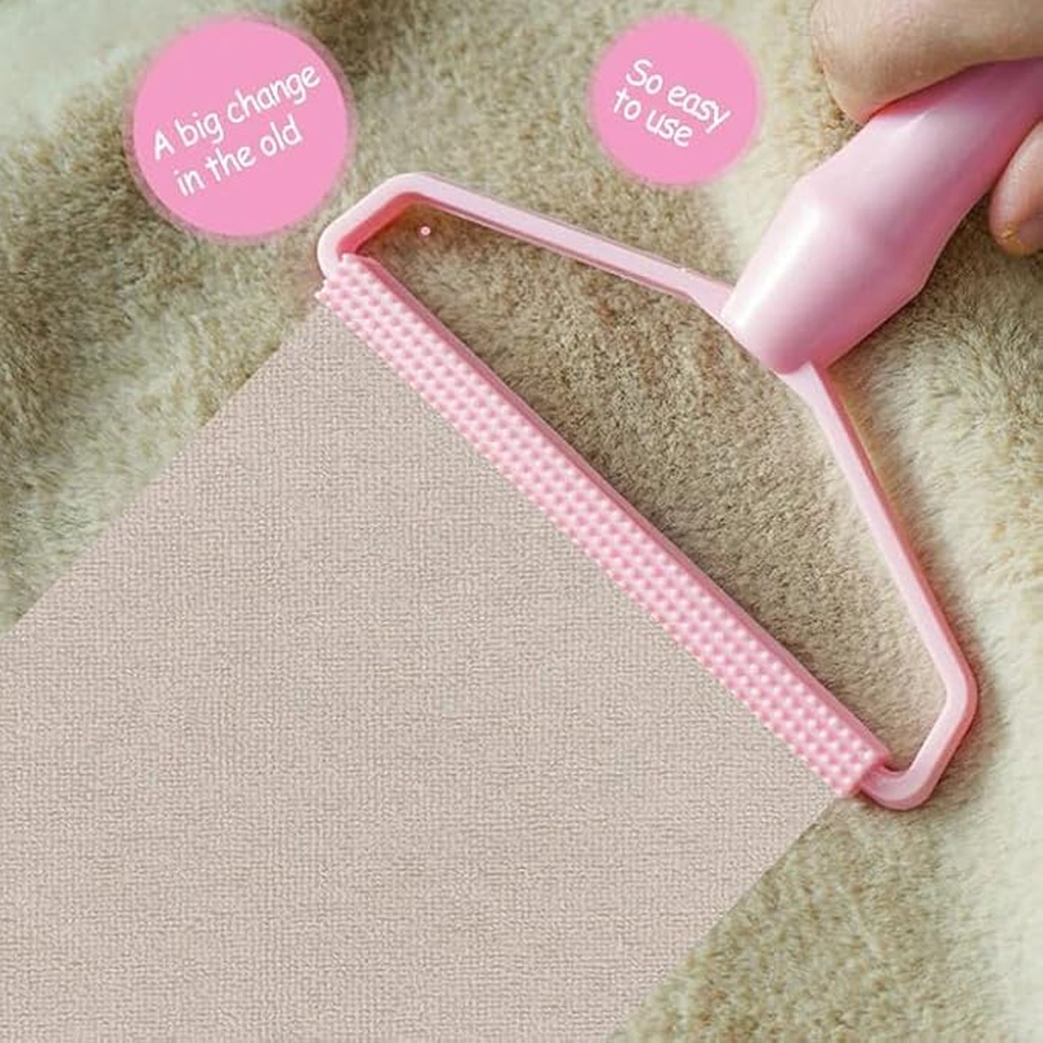 Reusable Lint Remover Roller for Clothes | Fabric Hair & Pet Fur Remover