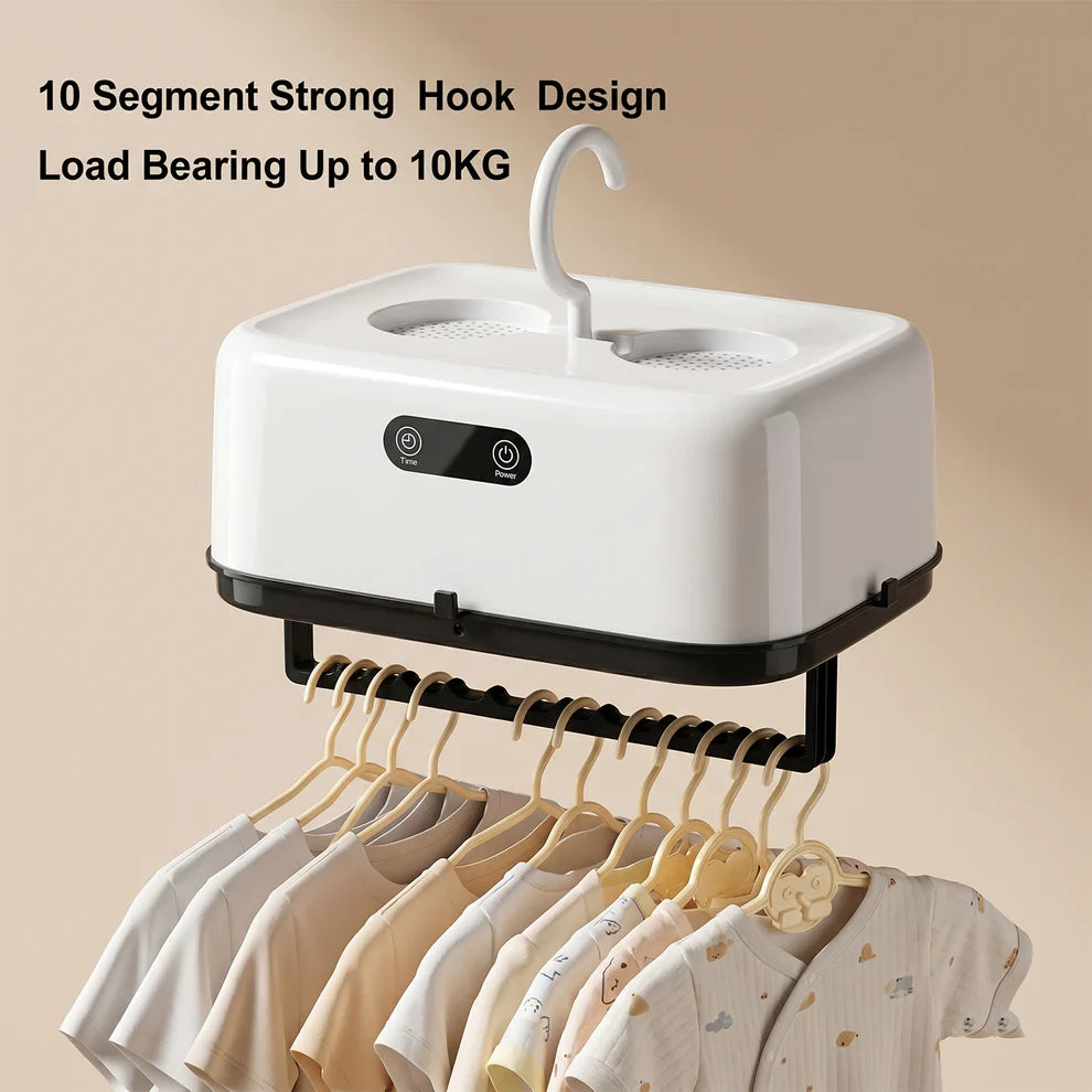 Portable Foldable Clothes Dryer Rack | Space Saving Laundry Drying Stand for Home & Travel