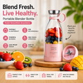 Portable USB Rechargeable Blender Bottle | Personal Smoothie & Juice Maker